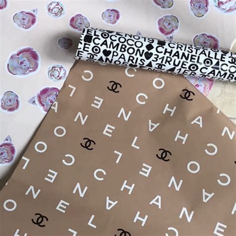 where to buy chanel wrapping paper|chanel cotton pouch.